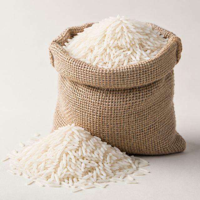 Basmati Rice — Illustration · Not a supplier photo