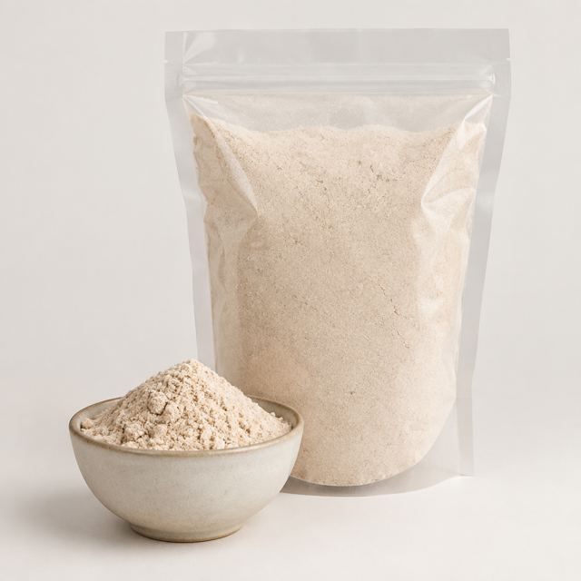 Brown Rice Flour — Illustration · Not a supplier photo