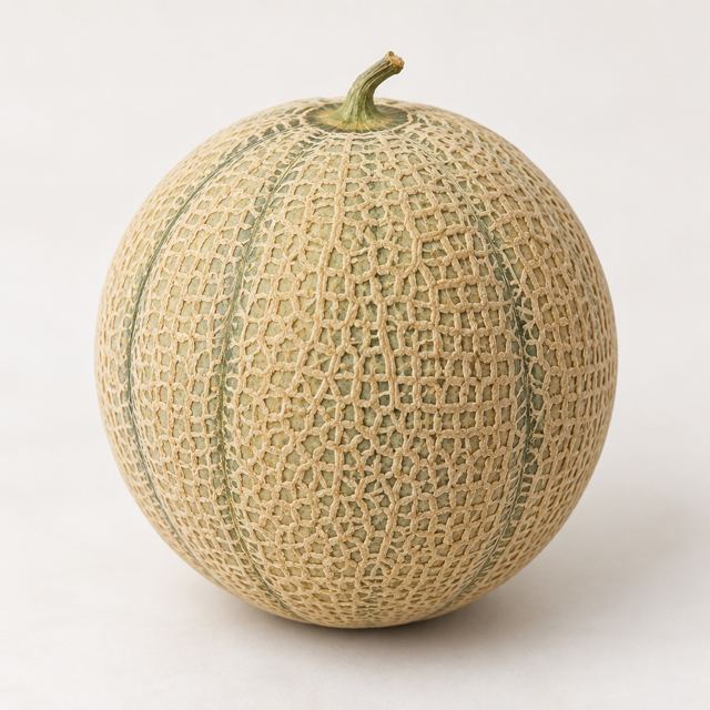 Cantaloupe — Illustration · Not a supplier photo