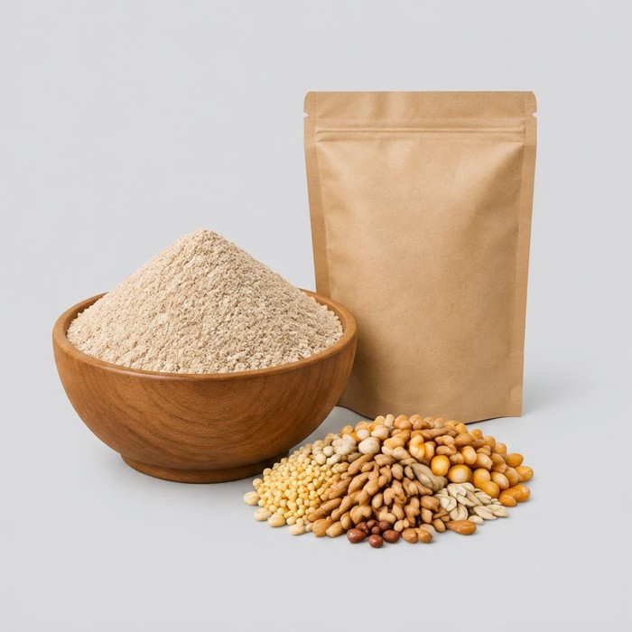 Booza Genius Mix Porridge 5kg — Illustration · Not actual Booza packaging