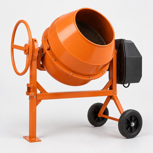 Cement Mixer — Illustration · Not a supplier photo