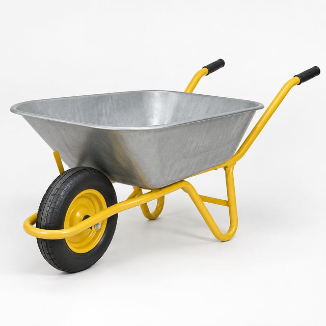 Construction Wheelbarrow — Illustration · Not a supplier photo