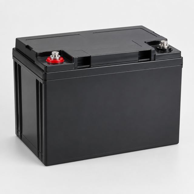 Deep Cycle Battery — Illustration · Not a supplier photo