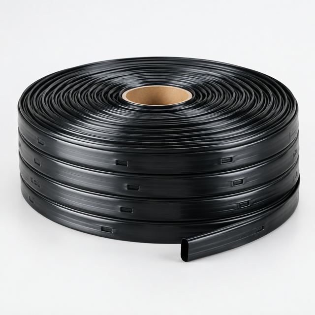 Drip Tape Roll — Illustration · Not a supplier photo