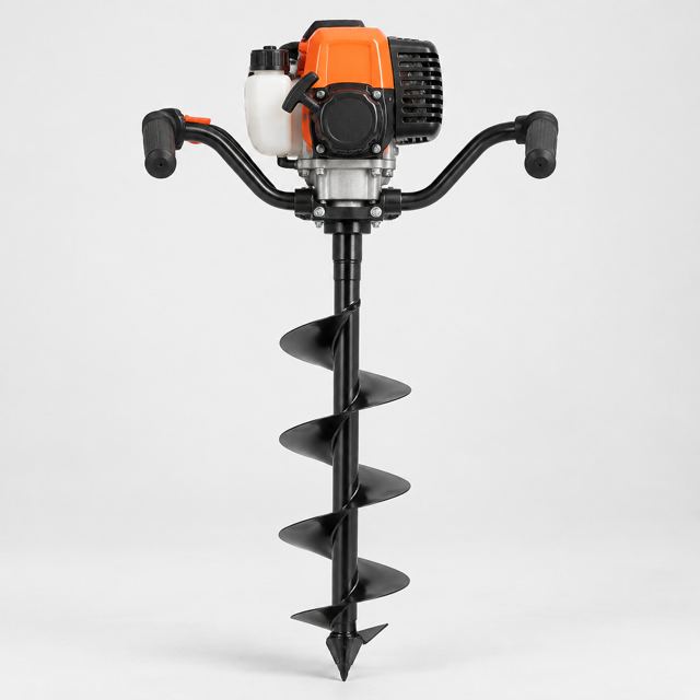 Earth Auger — Illustration · Not a supplier photo