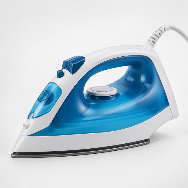 Electric Iron — Illustration · Not a supplier photo