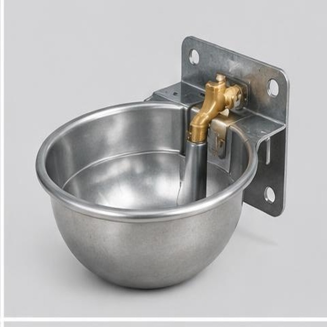 Cattle Drinking Bowl — Illustration · Not a supplier photo