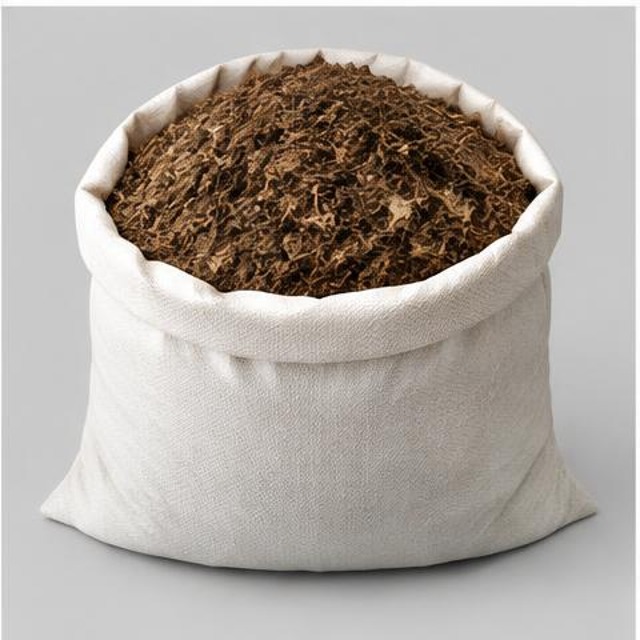 Composted Poultry Manure — Illustration · Not a supplier photo