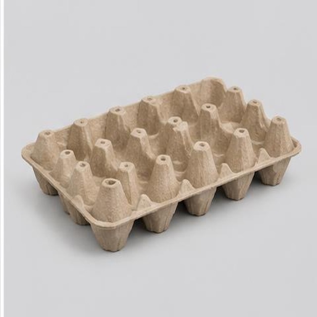 Egg Collection Tray — Illustration · Not a supplier photo