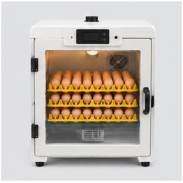 Egg Incubator — Illustration · Not a supplier photo