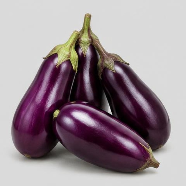 Eggplants — Illustration · Not a supplier photo