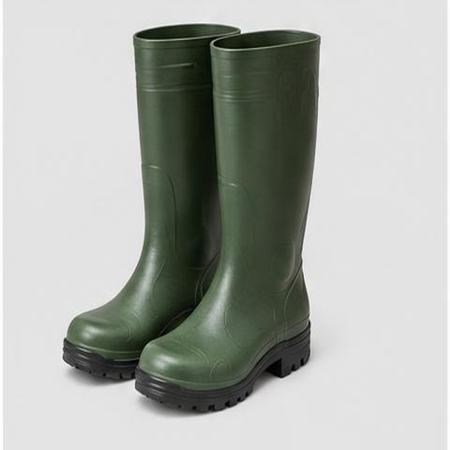 Farm Work Boots — Illustration · Not a supplier photo