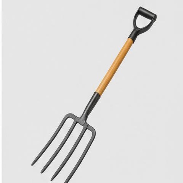 Garden Fork — Illustration · Not a supplier photo
