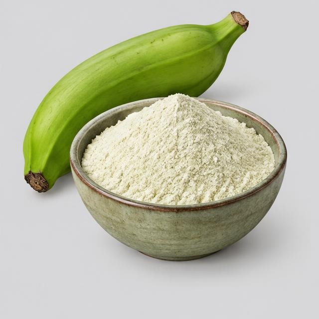 Green Banana Flour — Illustration · Not a supplier photo