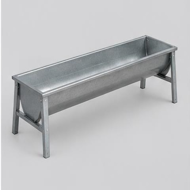 Livestock Feeding Trough — Illustration · Not a supplier photo