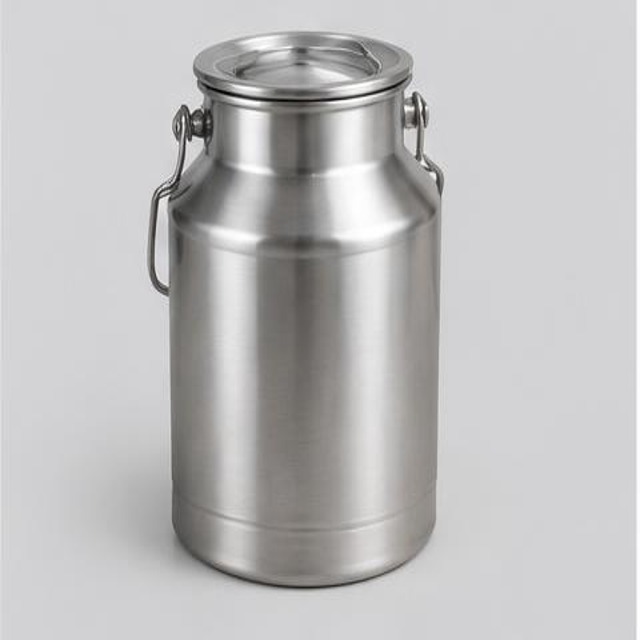 Milk Collection Can — Illustration · Not a supplier photo