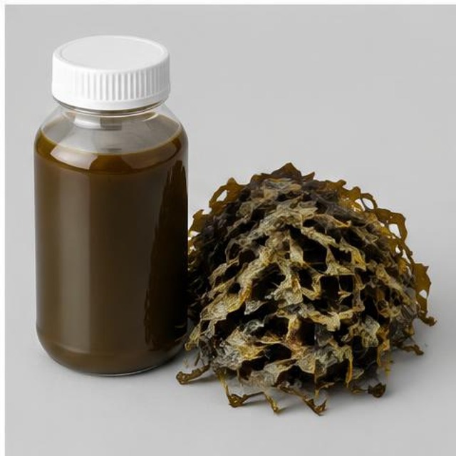 Seaweed Fertilizer — Illustration · Not a supplier photo