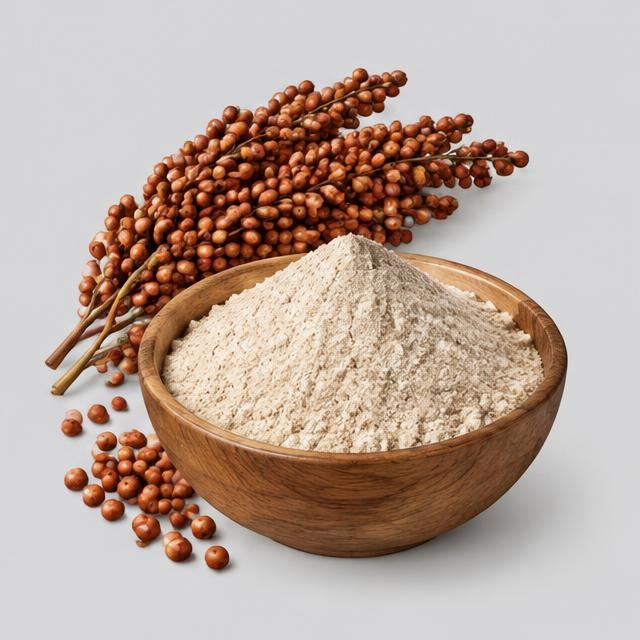 Sorghum Flour — Illustration · Not a supplier photo