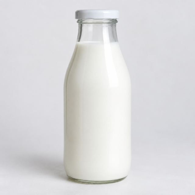 Fresh Cow Milk — Illustration · Not a supplier photo