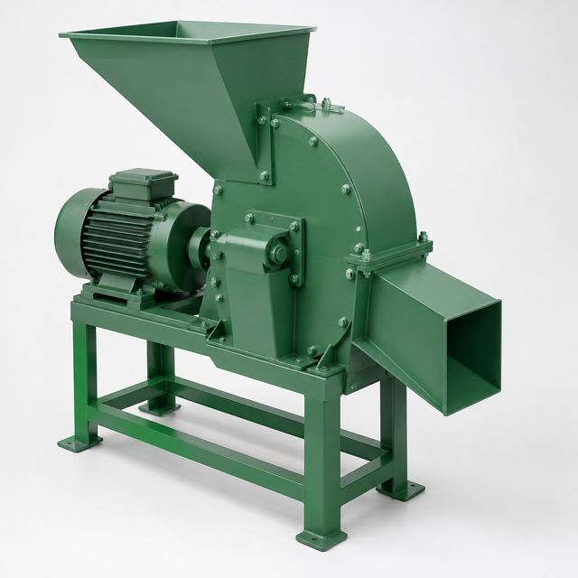 Hammer Mill — Illustration · Not a supplier photo