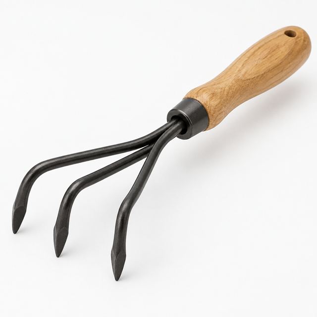 Hand Cultivator — Illustration · Not a supplier photo