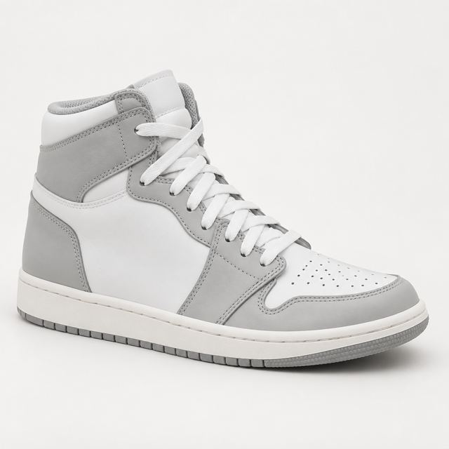 High-top Sneakers — Illustration · Not a supplier photo