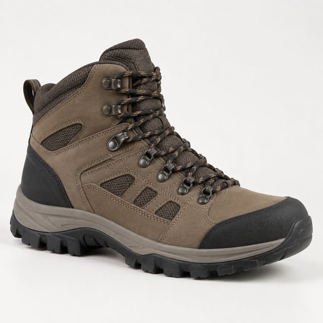 Hiking Boots — Illustration · Not a supplier photo