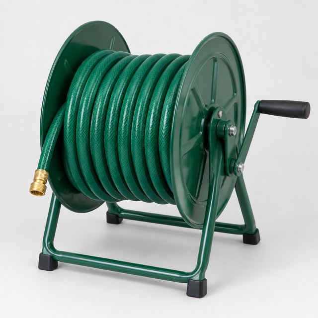 Hose Reel — Illustration · Not a supplier photo