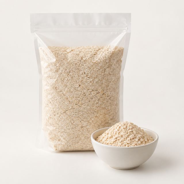 Instant Oat Porridge — Illustration · Not a supplier photo