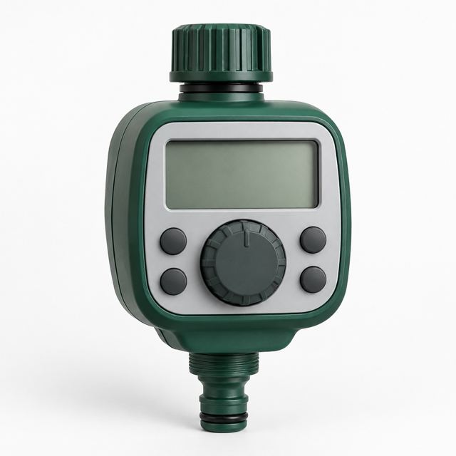 Irrigation Timer — Illustration · Not a supplier photo