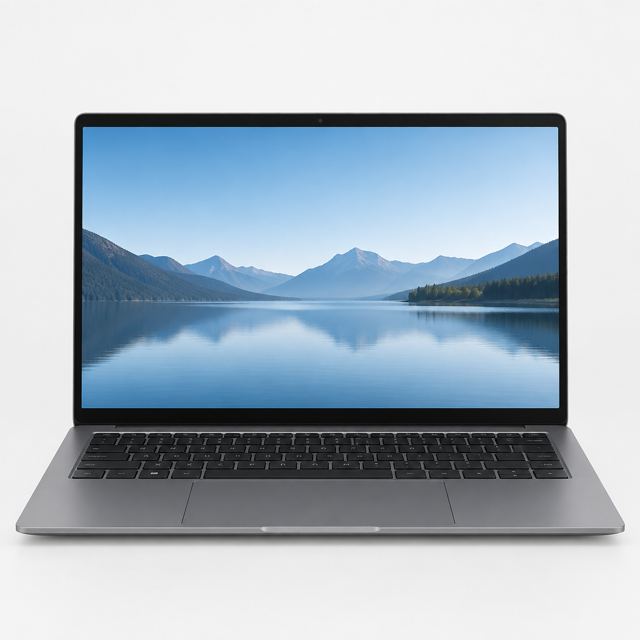 Laptop Computer — Illustration · Not a supplier photo