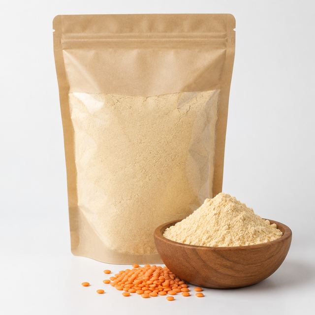 Lentil Flour — Illustration · Not a supplier photo