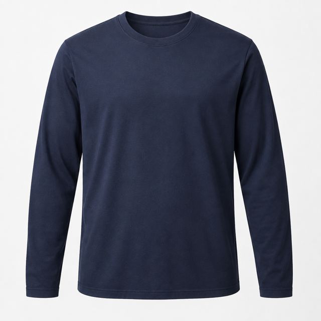 Long-sleeve T-shirt — Illustration · Not a supplier photo