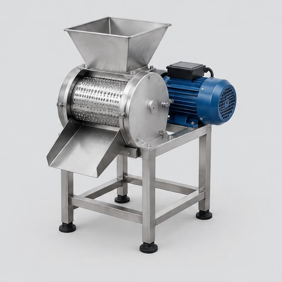 Cassava Grating Machine — Illustration · Not a supplier photo