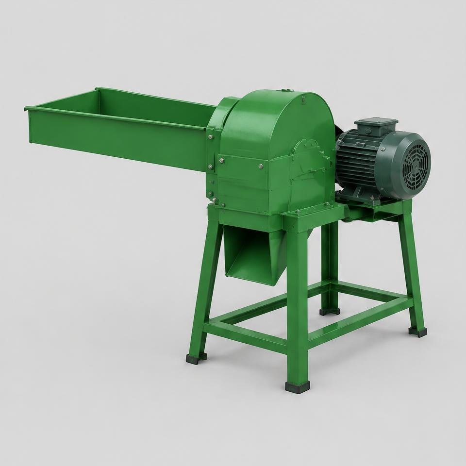 Fodder Chaff Cutter — Illustration · Not a supplier photo