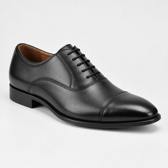 Men's Leather Formal Shoes — Illustration · Not a supplier photo