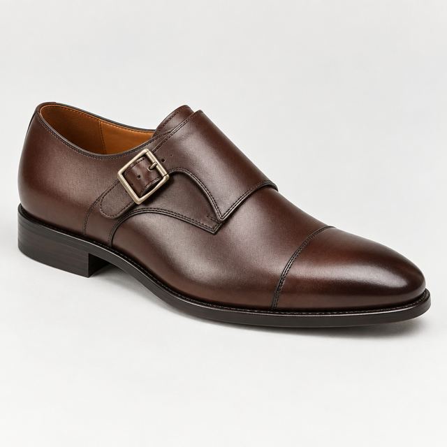 Men's Monk Strap Shoes — Illustration · Not a supplier photo