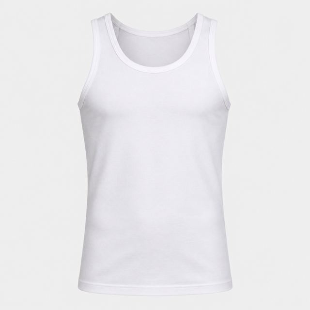 Men's Vest Undershirt — Illustration · Not a supplier photo