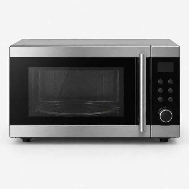 Microwave Oven — Illustration · Not a supplier photo