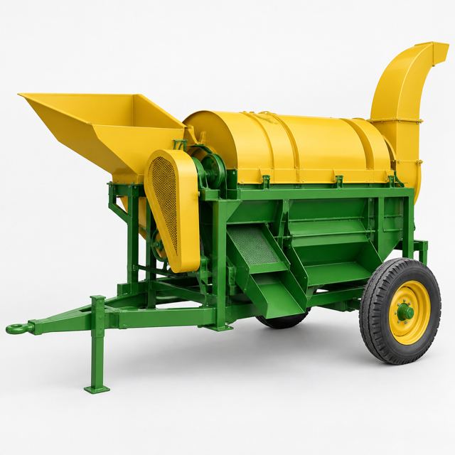 Multi-crop Thresher — Illustration · Not a supplier photo