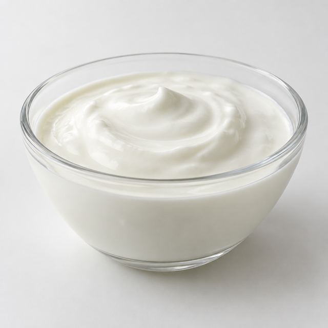 Natural Yogurt — Illustration · Not a supplier photo