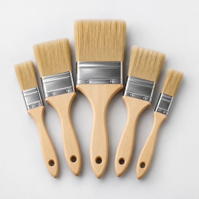Paint Brush Set — Illustration · Not a supplier photo
