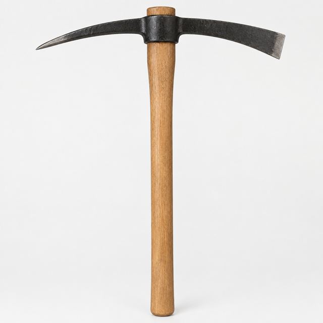 Pickaxe — Illustration · Not a supplier photo