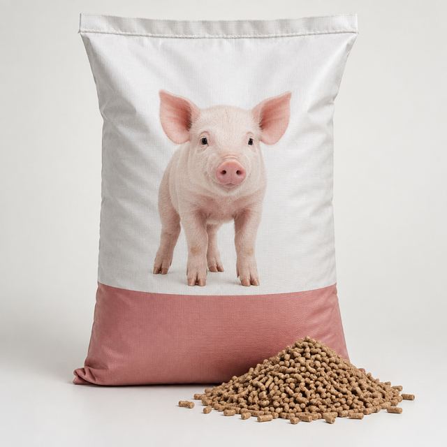Pig Starter Feed — Illustration · Not a supplier photo