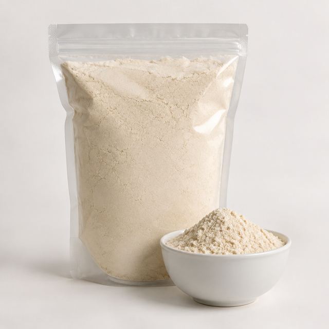 Plantain Flour — Illustration · Not a supplier photo