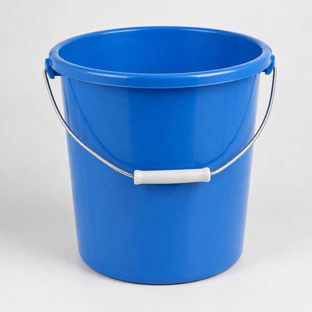 Plastic Bucket — Illustration · Not a supplier photo