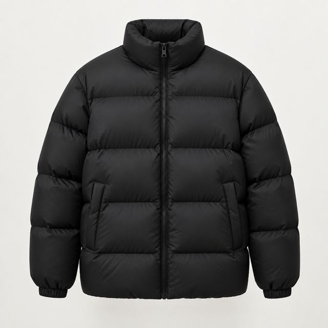 Puffer Jacket — Illustration · Not a supplier photo