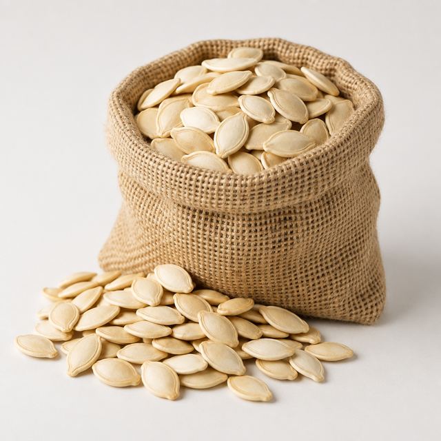 Pumpkin Planting Seeds — Illustration · Not a supplier photo