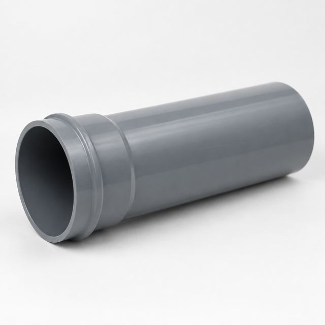 PVC Irrigation Pipe — Illustration · Not a supplier photo