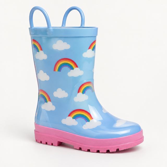 Rain Boots for Kids — Illustration · Not a supplier photo